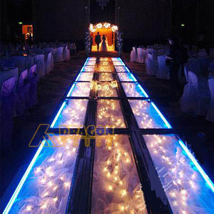 indoor portable transparent acrylic platform dance stage