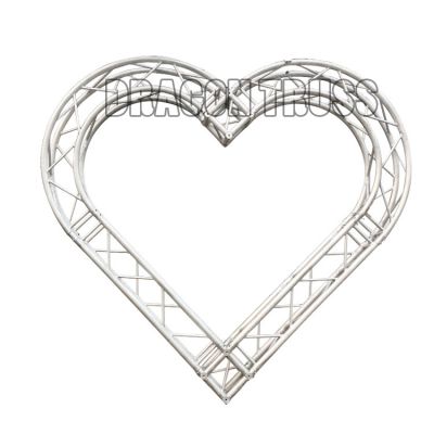 Arched Truss Aluminum Heart Shape Truss on Sale