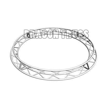 Fashion Aluminum Circle Curved Roof Truss System for Events